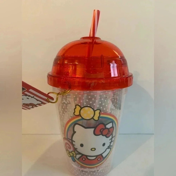 Hello Kitty Tumbler With Lollipops Fruit Punch - Picture 2 of 4